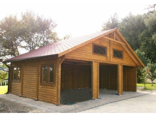 Drei-Stationen-Unterstand WT2 9 x 5,5 m