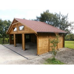 Drei-Stationen-Unterstand WT2 9 x 5,5 m