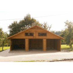 Drei-Stationen-Unterstand WT2 9 x 5,5 m