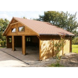 Drei-Stationen-Unterstand WT2 9 x 5,5 m