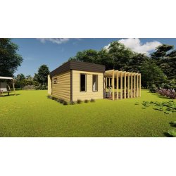 Avocado-Holzhaus 6 x 8,65 m 30,37 m2