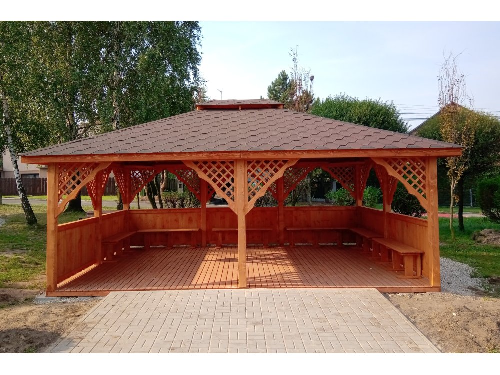 Altana prostokątna P6 6x4m 24m2