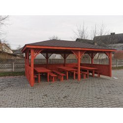 Altana prostokątna P6 6x4m 24m2