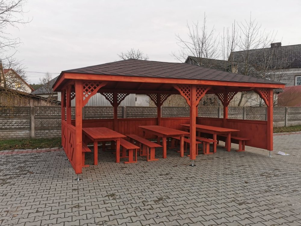 Altana prostokątna P6 6x4m 24m2