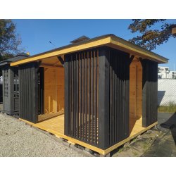 Rechteckiger Pavillon P15 4x3m 12m2