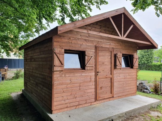 Werkzeughaus N5 4x4m 16m2