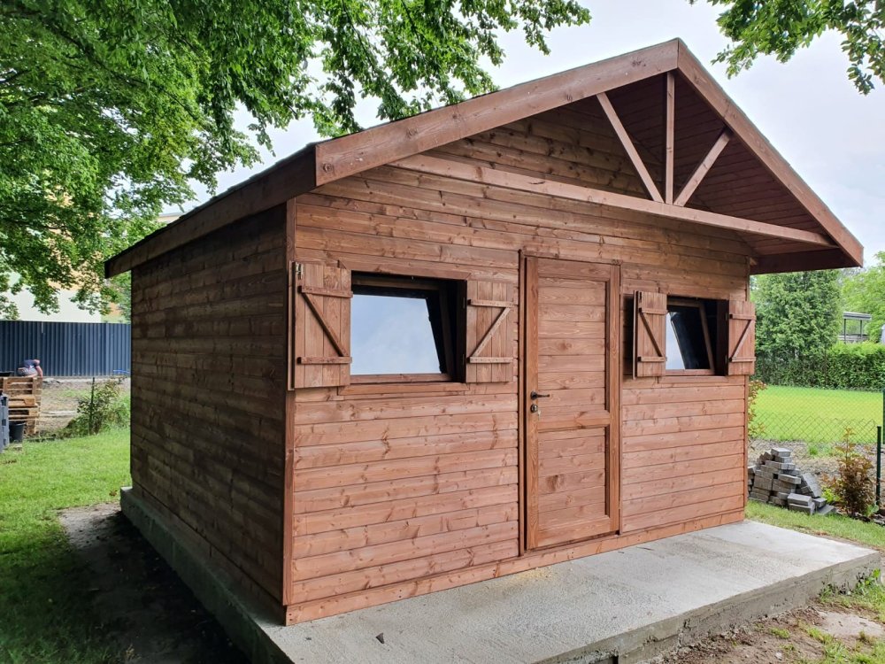 Werkzeughaus N5 4x4m 16m2