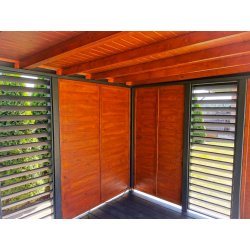 Rechteckiger Pavillon P13 3 x 3 m 9m2