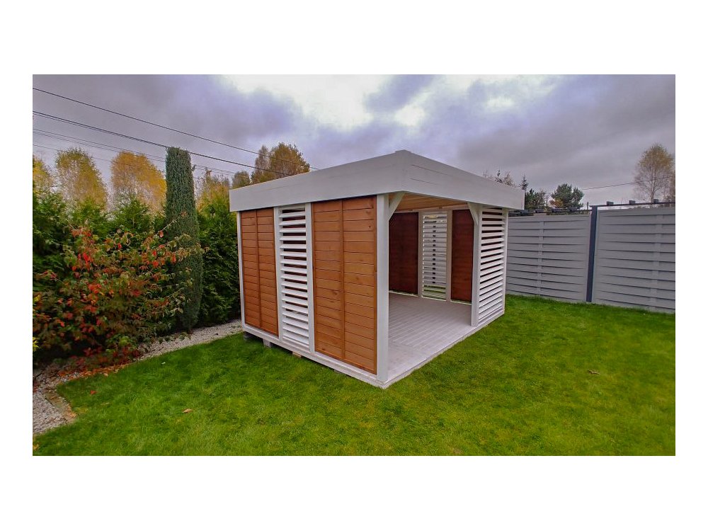 Rechteckiger Pavillon P13 4 x 3 m 12 m2