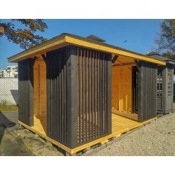 Rectangular gazebo P15 3x3m 9m2