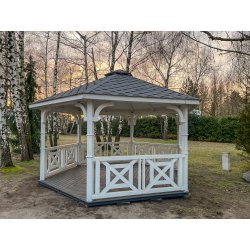 Sechseckiger Pavillon S5 ∅ 6,0m 28m2