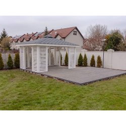 Rectangular gazebo P10 4 x 3 m 12 m2