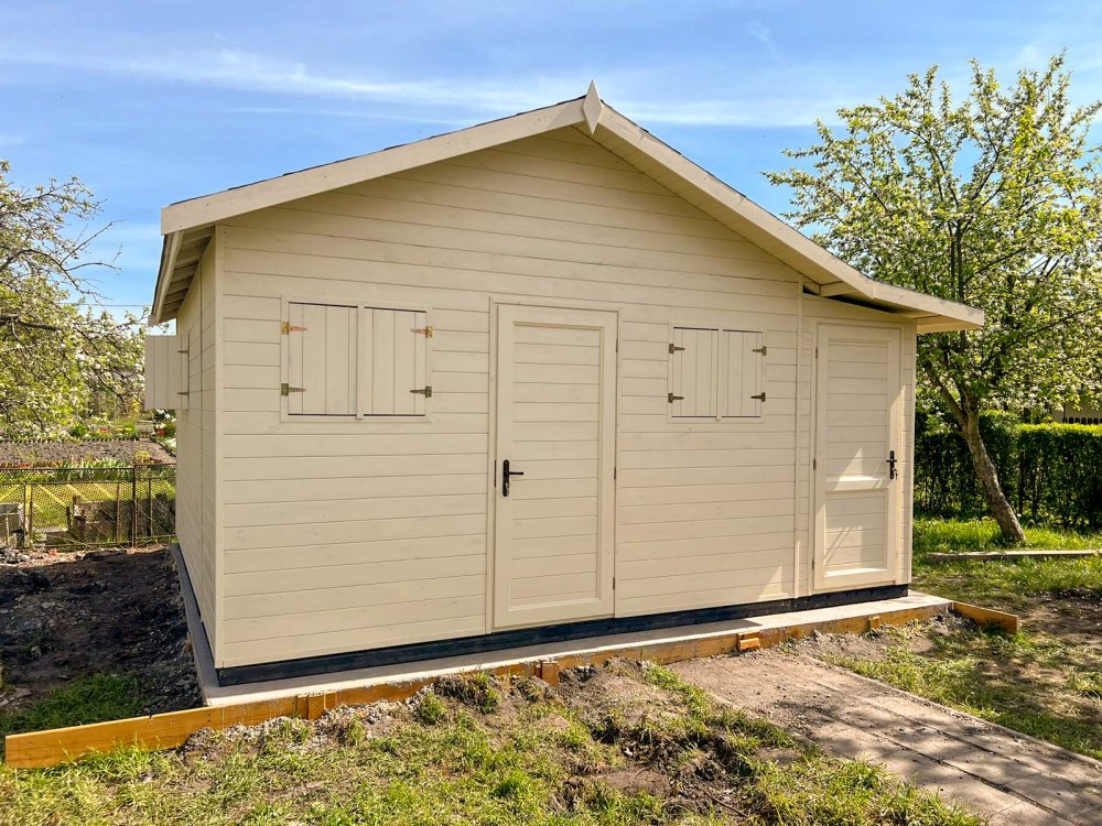 Werkzeughaus N5 4x4m 16m2