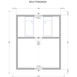 Dom drewniany Nowoczesna Stodoła A1 4,5x5,5m