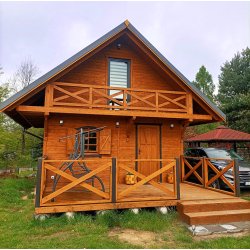 Summer house Grzybek A 6x6m + 3m terrace 36m2