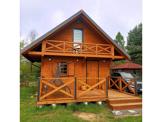 Summer house Grzybek A 6x6m + 3m terrace 36m2