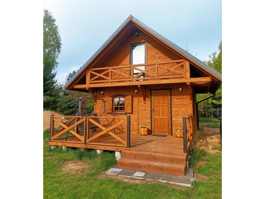 Summer house Grzybek A 6x6m + 3m terrace 36m2