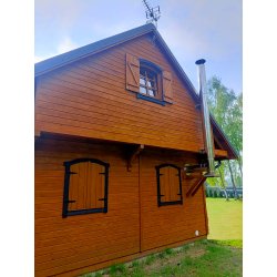 Summer house Grzybek A 6x6m + 3m terrace 36m2