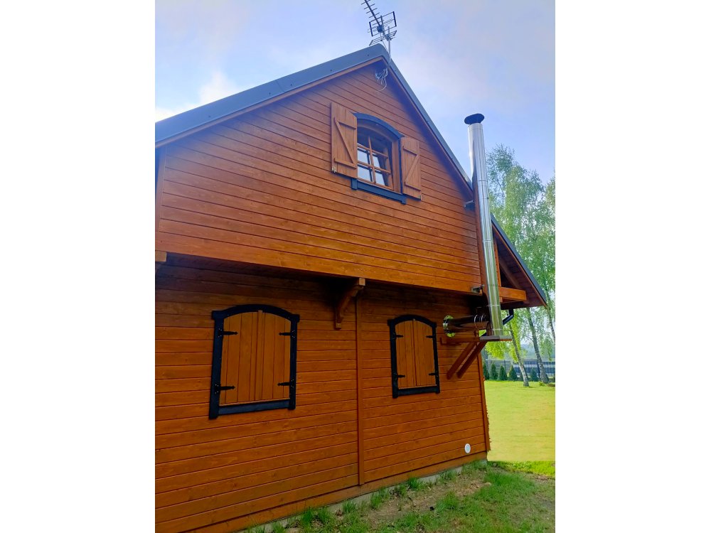 Summer house Grzybek B 7x7m + 3m terrace 49m2