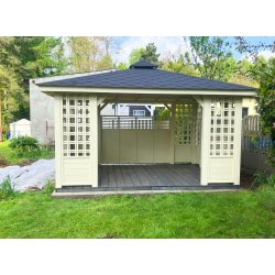 Rectangular gazebo P11 4 x 3 m 12 m2