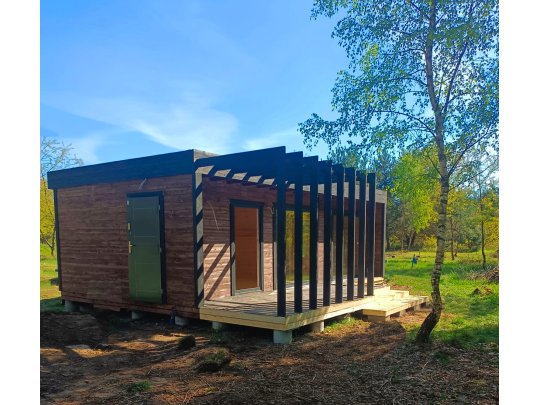 Avocado-Holzhaus 6 x 8,65 m 30,37 m2