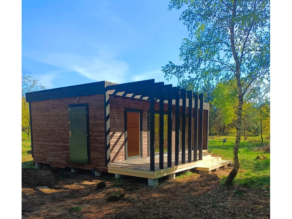 Avocado-Holzhaus 6 x 8,65 m 30,37 m2