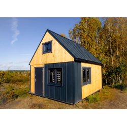 Dom drewniany Nowoczesna Stodoła A1 4,5x5,5m