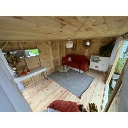 Altana prostokątna P16 przeszklona 4x4m 16m2