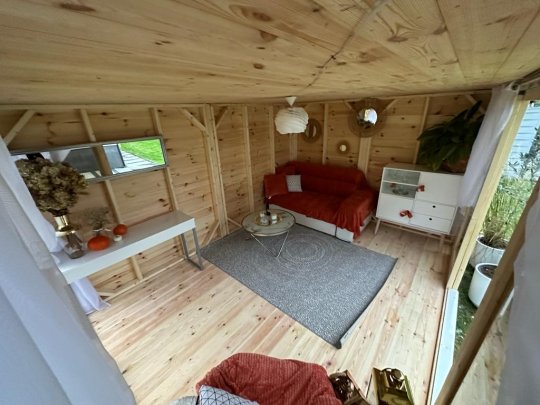 Altana prostokątna P16 przeszklona 4x4m 16m2