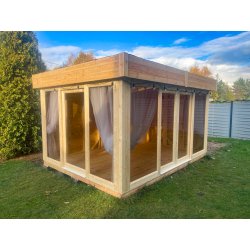 Altana prostokątna P16 przeszklona 4x4m 16m2