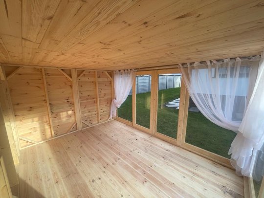 Altana prostokątna P16 przeszklona 4x4m 16m2