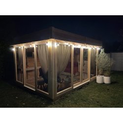 Altana prostokątna P16 przeszklona 4x4m 16m2