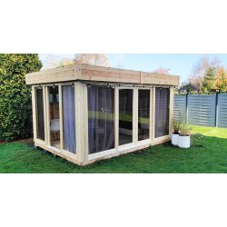 Altana prostokątna P16 przeszklona 4x4m 16m2