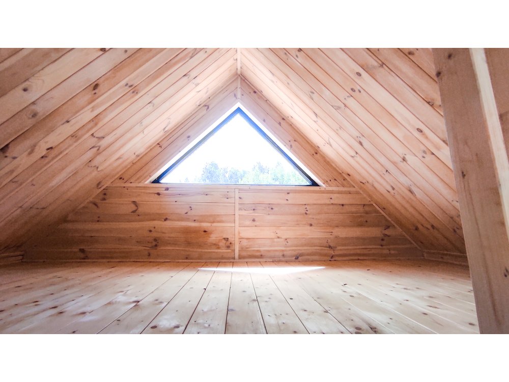 Dom drewniany Nowoczesna Stodoła A2 4,5x6,5m