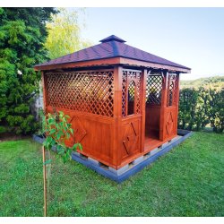 Rectangular gazebo P7a 3 x 3 m 9m2