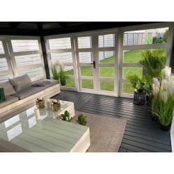 P14 rechteckiger Pavillon 8 x 4 m 32 m2