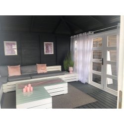 P14 rechteckiger Pavillon 8 x 4 m 32 m2