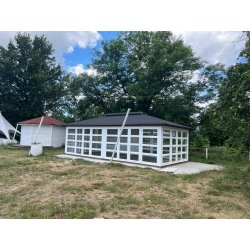 Gazebo P14 rectangular 8 x 4 m 32m2