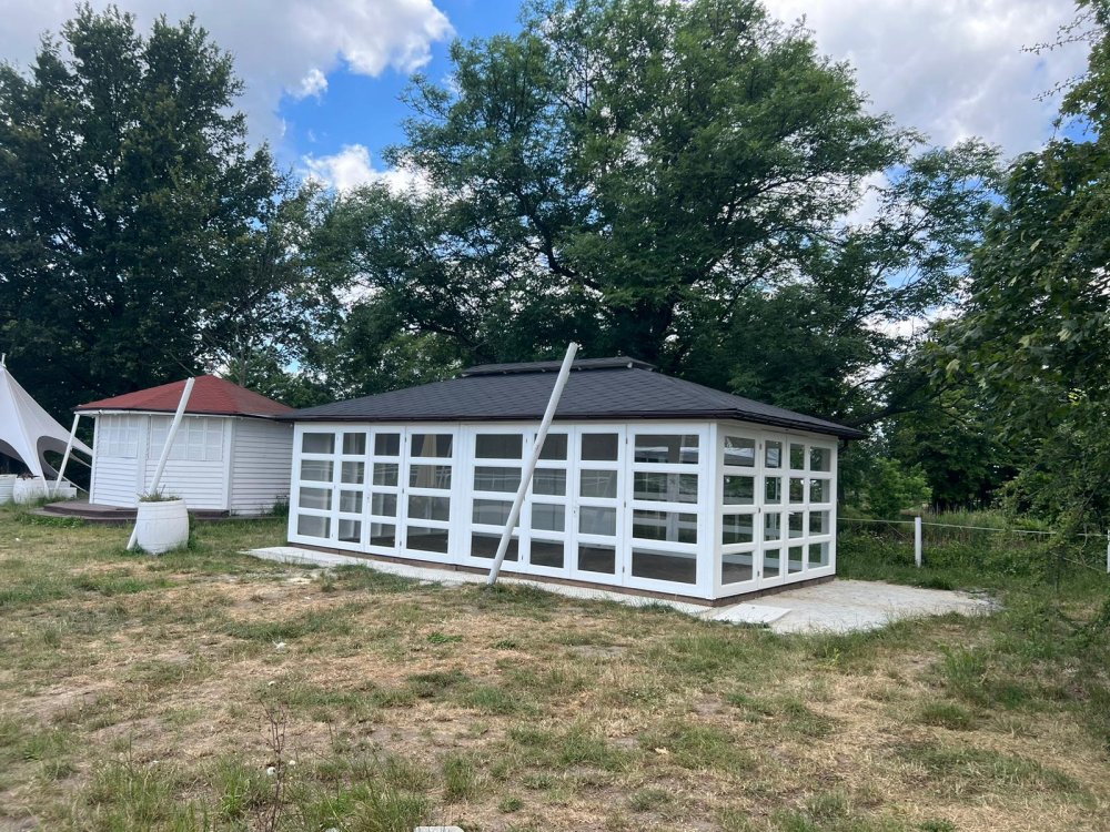 Gazebo P14 rectangular 8 x 4 m 32m2