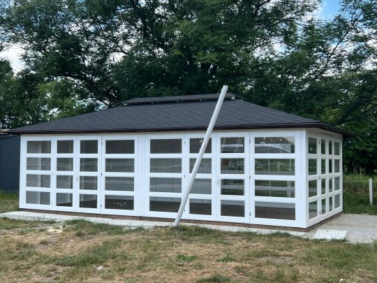 Gazebo P14 rectangular 8 x 4 m 32m2