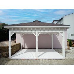 Rechteckiger Pavillon P8 3 x 3 m 9 m2
