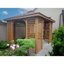 Rectangular gazebo P2 3 x 3 m 9 m2