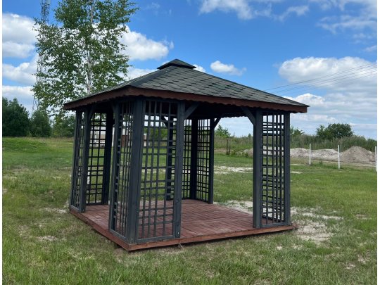 Rectangular gazebo P2a 3 x 3 m 9m2