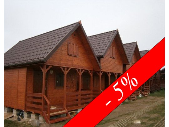 Wooden house Jarząb A 4x5m + 2m terrace 20m2