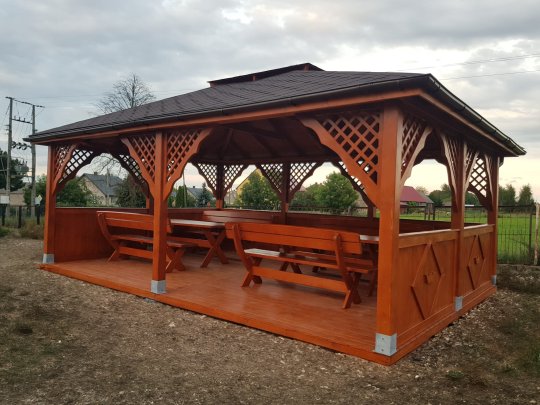 Altana prostokątna P6 6x4m 24m2