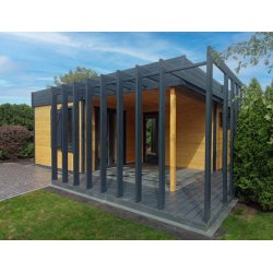 Avocado-Holzhaus 6 x 8,65 m 30,37 m2