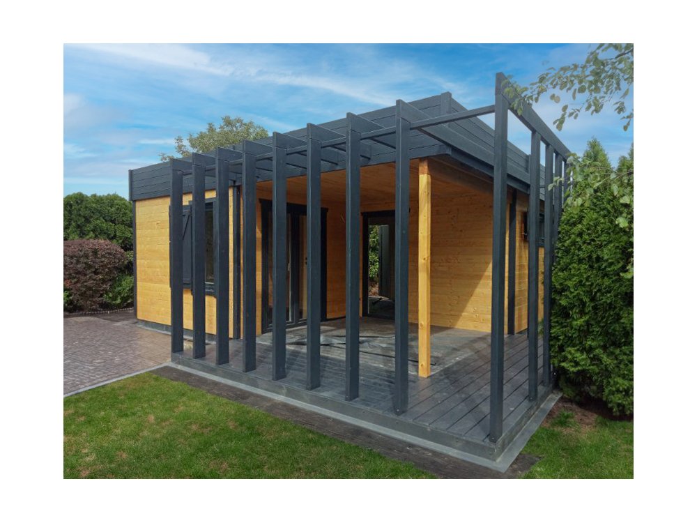 Avocado-Holzhaus 6 x 8,65 m 30,37 m2