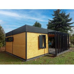 Avocado-Holzhaus 6 x 8,65 m 30,37 m2