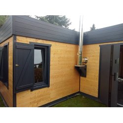 Avocado-Holzhaus 6 x 8,65 m 30,37 m2