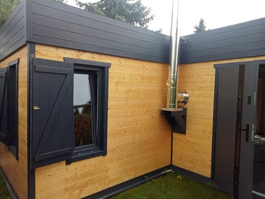 Avocado-Holzhaus 6 x 8,65 m 30,37 m2